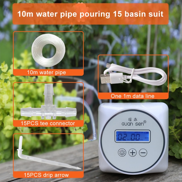 8/4/2 Drip Heads Automatic Watering System House Plants Self Watering System Easy Installation Irrigation Tool for Potted Plants: B-2