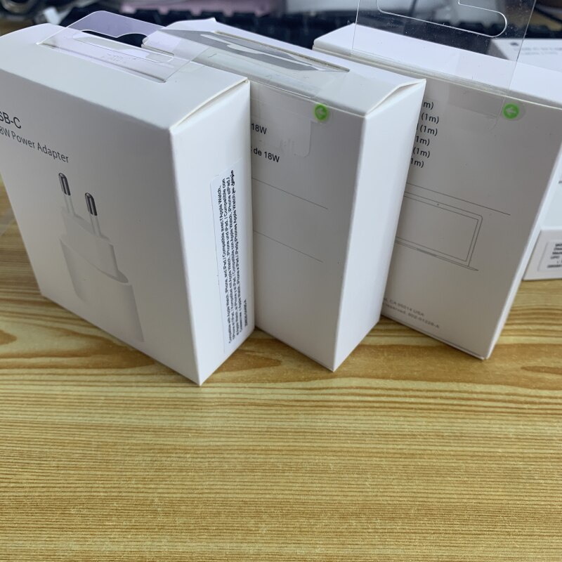 Original PD 20W Fast Charging Usb C Wall Charger US EU Plug Portable Travel Fast Charger with retail packaging