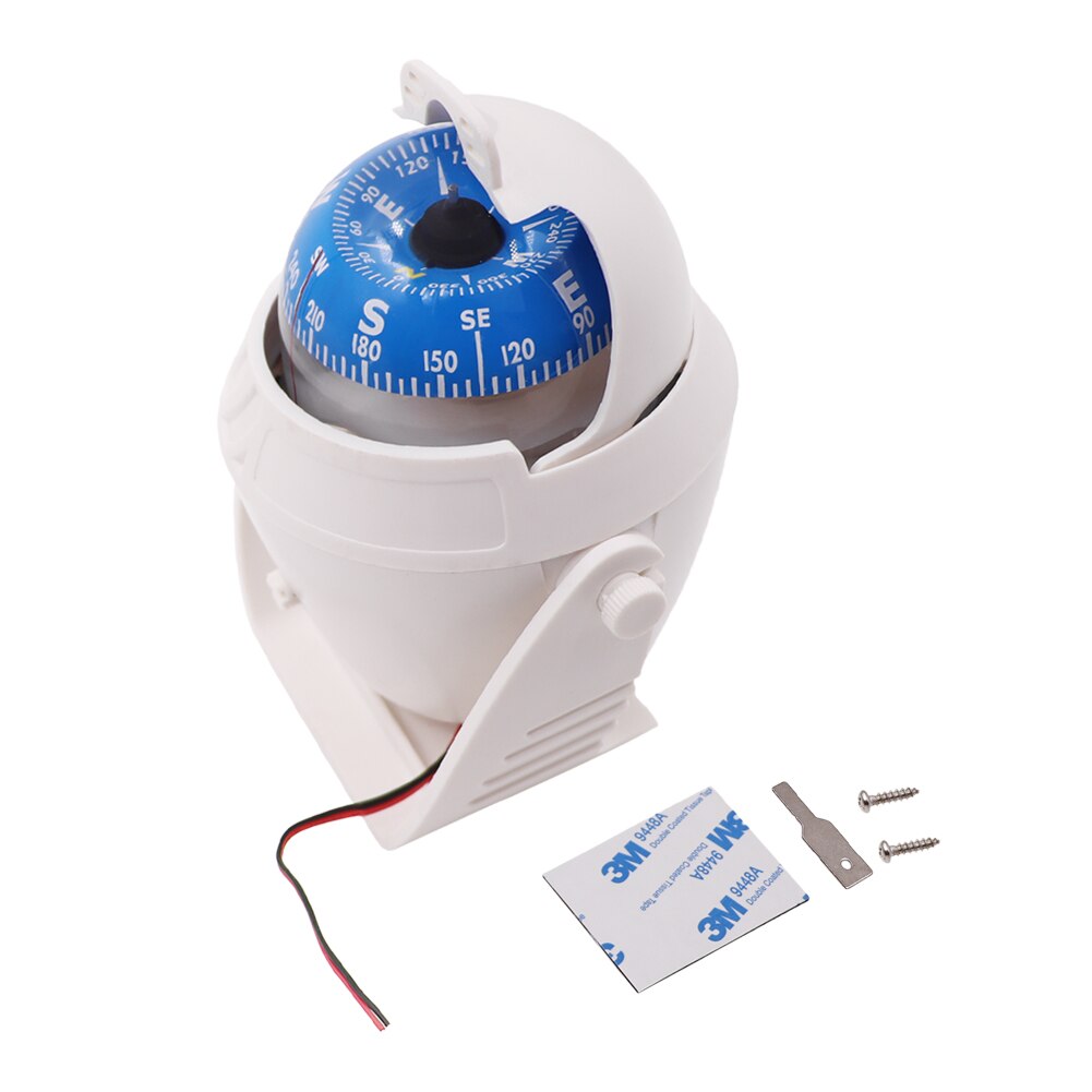 Auto Boot Montieren Kompass Multi-Funktionale Sea Marine Navigation Halterung FÜHRTE Kompass Fit Für Fahrzeug Caravan Lkw