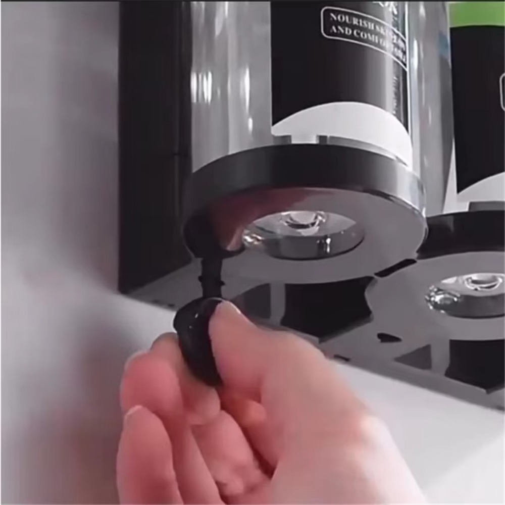 300ML Shampoo Bodywash Dispenser Bottles Wall-mounted Amber Empty Shampoo Bottles with Pumps Large Capacity Shower Bottles
