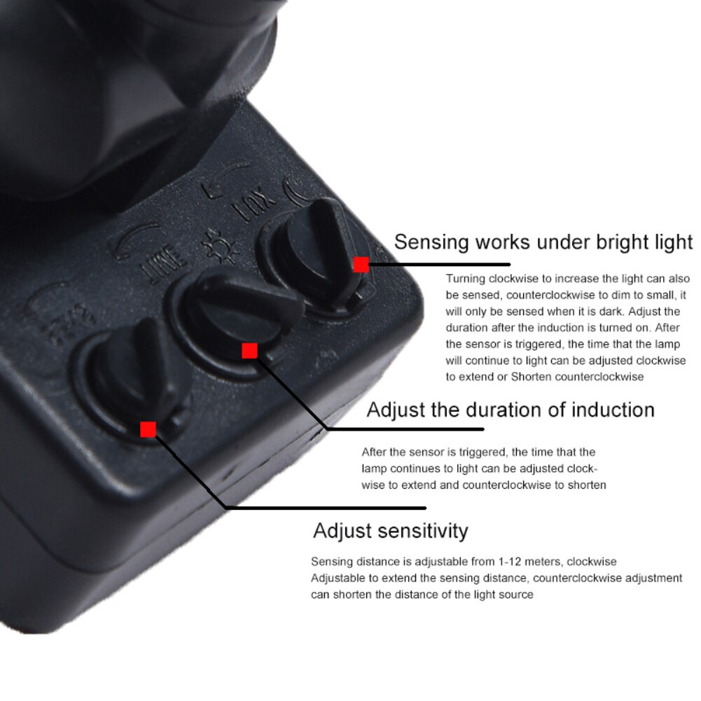 AC 85V-240V LED PIR Infrared Detector IR Infrared Motion Sensor Adjustable Time Delay Smart Human Body Sensors For Home Lighting