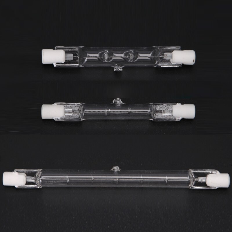 R7S Halogen Linear Light Bulb 100W/150W/500W 78mm/118mm Double Ended AC 220-240V