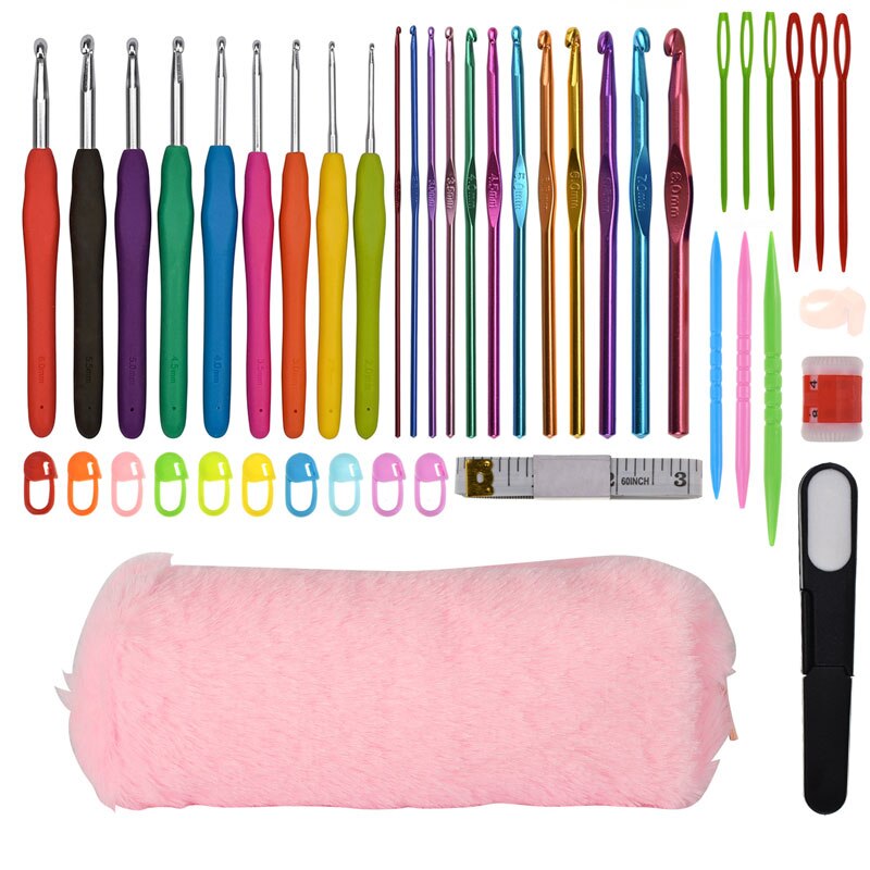 12 Styles Crochet Hook Set DIY Weave Needle Arts Craft For Knitting Needles And Crochet Hooks Sewing Tools Accessories For Women: Style 11