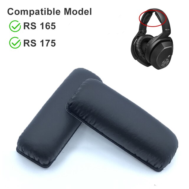 KUTOU Ohrpolster Für Sennheiser HDR RS165 Ersatz Ohr Pads RS175 Kopfhörer Ohrpolster RS185 Kissen RS195RF Schaum Pad Headban: Stirnband Pad 2