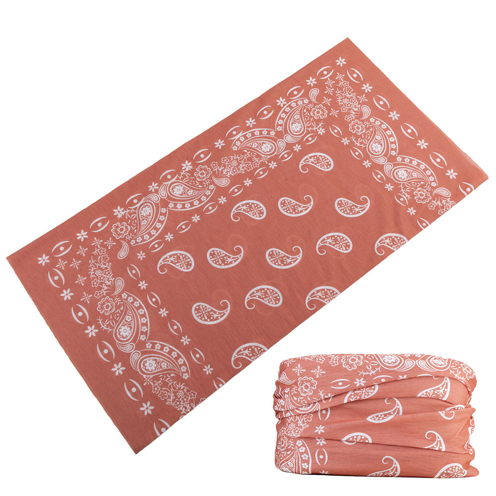 Paisley Magic Seamless Bandanas Women Men Sports Headband Outdoor Head Scarf For Female Male Buffs Face Shield