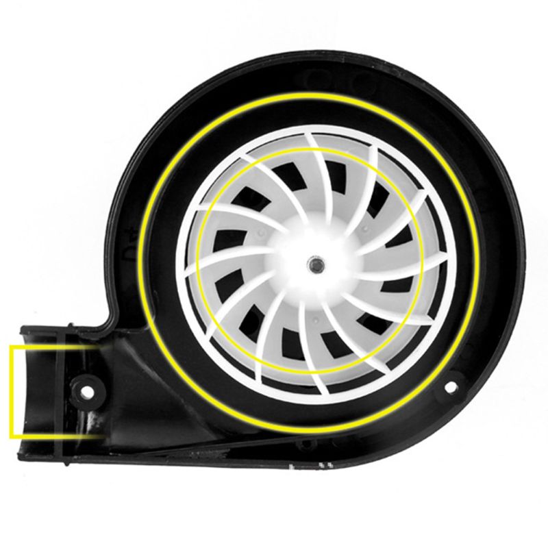 Household Car Dual-purpose Electric Air Pump Direct Drive Metal 12V 110V-240V Tire Inflator Extension Air Hose Filler