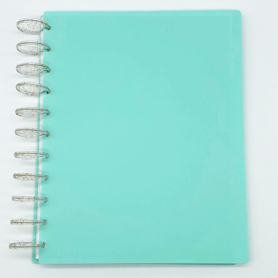 50pcs 38mm Book Binding Supplies Plastic Binding Discs Mushroom Hole Binder Flash Point Disc Binding Loose-leaf Ring