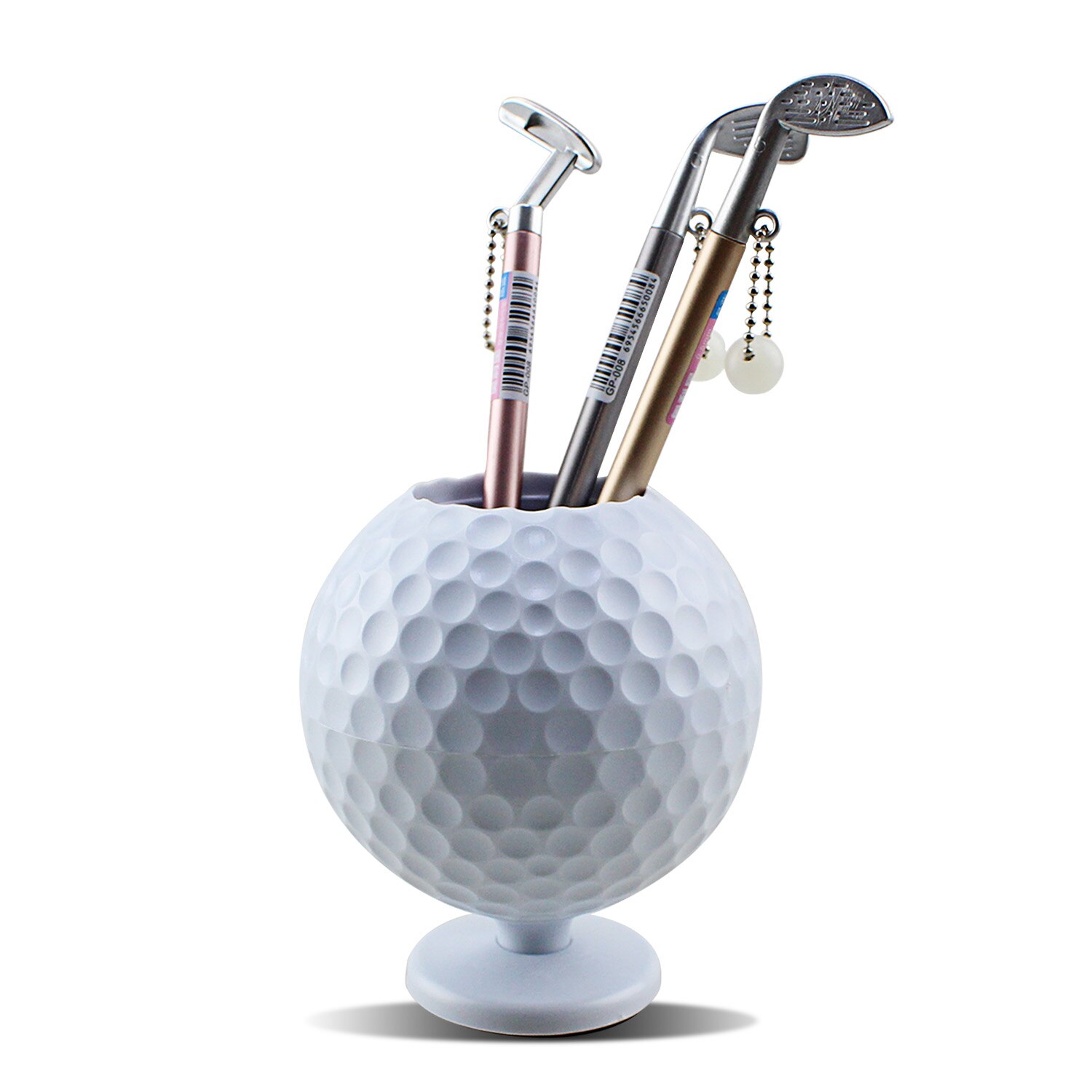 Crestgolf Golf Ball Golf Pen Set Suitable for Golf Accessories Such as Office Decoration: Default Title