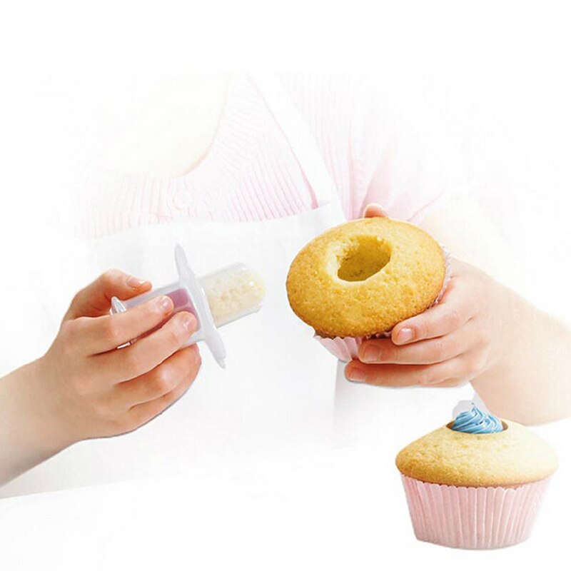 Cupcake udkerner muffin kage hul gør det selv kage udkernet enhed fjern muffin kop kager bagning dessert wienerbrød dekoration bageværktøj