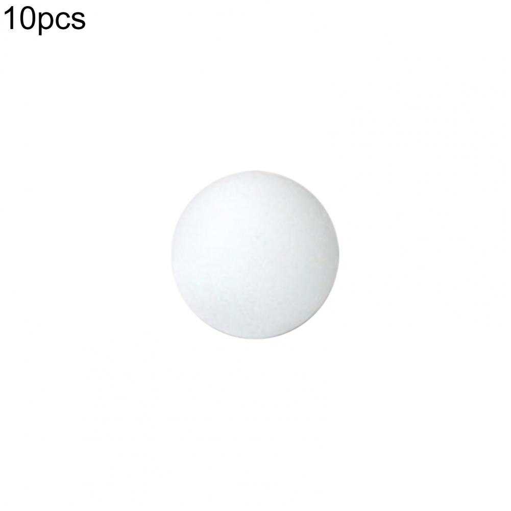 Petites balles de Golf en éponge, 10 pièces, à usages multiples, en mousse EVA douce: White