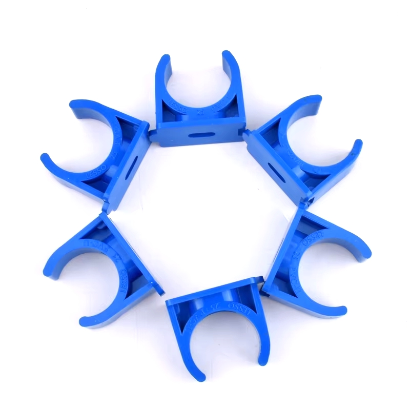 2~20 pcs 20-50mm PVC Pipe Clamp Garden Watering Irrigation Water Tube U Brace Retainer Aquarium Fish Tank Pipe Clip Fixing Joint