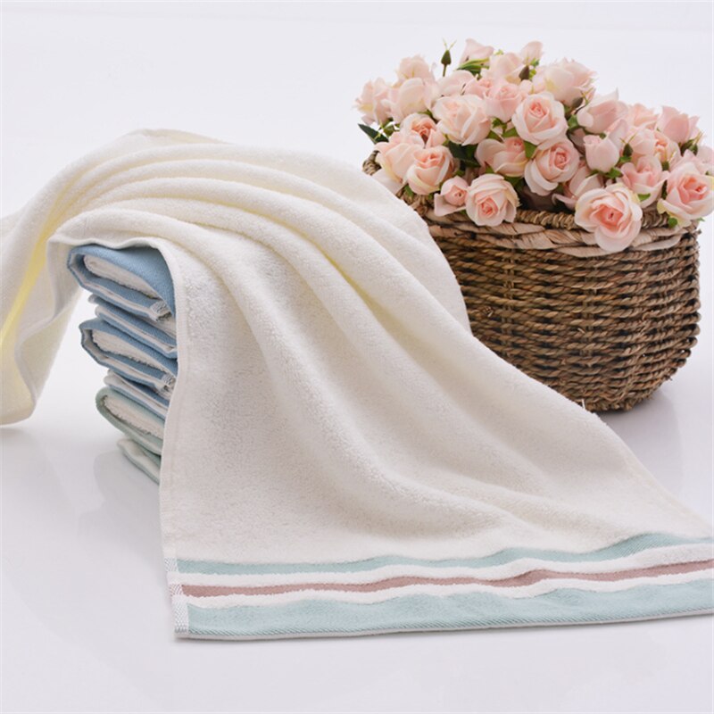 100% Cotton Hand Towels for Adults Plaid Hand Towel Face Care Magic Bathroom Towel 33x72cm