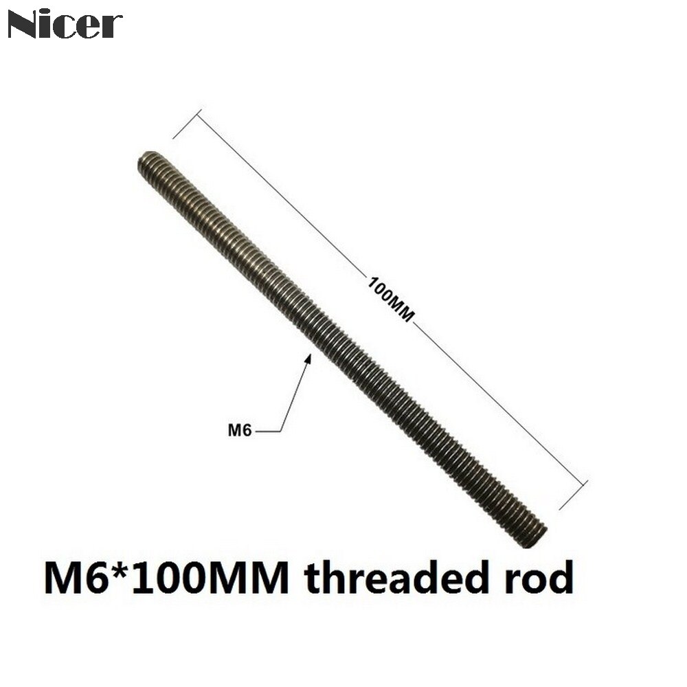 Écrou coulissant t-track M6/M8 en alliage d'aluminium, écrou à fente en T pour gabarits de Type 30/45, fixation par vis, outils pour le travail du bois: 2pcs M6 threaded rod