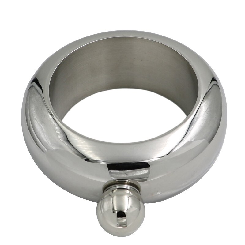 UPORS-brazalete de acero inoxidable 3,5 para Alcohol, botella de vino, whisky, con embudo, Color plateado, 304 oz