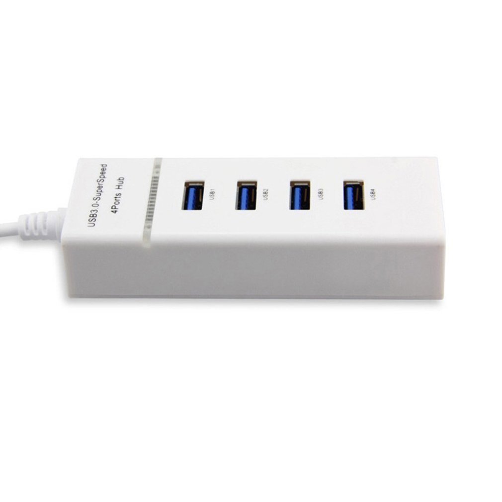USB Hub 3.0 USB Splitter Multi USB 3.0 Hub Multiple 4 Port Hub Splitters Use Power Adapter Computer Accessories Hub For PC