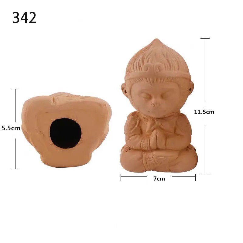 Akwarium mini ceramiczne zbiorniki ryby krewetki dom gniazdo tarło hodowla jaskinia glina garnki ozdoba robić akwarium ozdoby ozdoby: 342