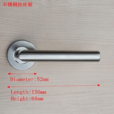 Stainless Steel Fixed Door Handle Furniture Knob Wall Garden 1Pc: EM001SS