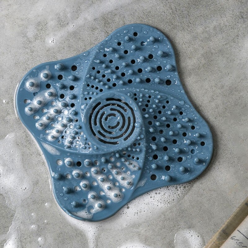 Silikone ventilator-form gulvafløb køkkenvask sil filter til affaldsfilter hårfilter vask filter filter til hårafløb