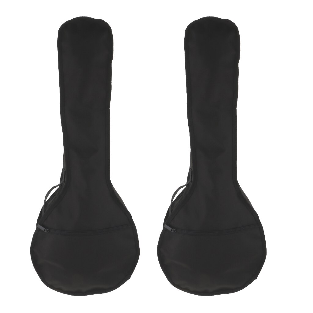 2 stk mandolin bæretaske gig taske med sidelomme til mandolin i en stil