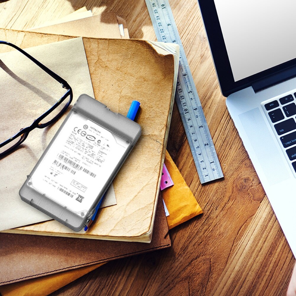 HDD Case 2.5 SATA to USB 3.0 Adapter Hard Drive Enclosure for SSD Disk HDD Box Case External HDD Enclosure for 2.5Inch HDD SSD