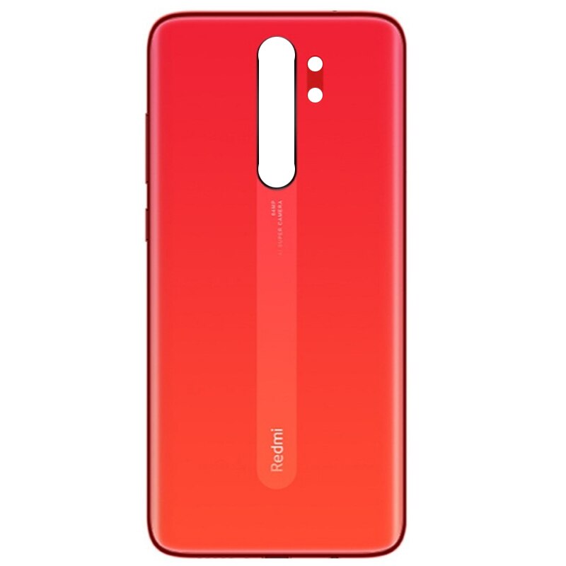Originele Terug Behuizing Vervanging Voor Xiaomi Redmi Note 8 Pro Note8 Pro Back Cover Batterij Glas Sticker Reparatie Onderdelen: Red