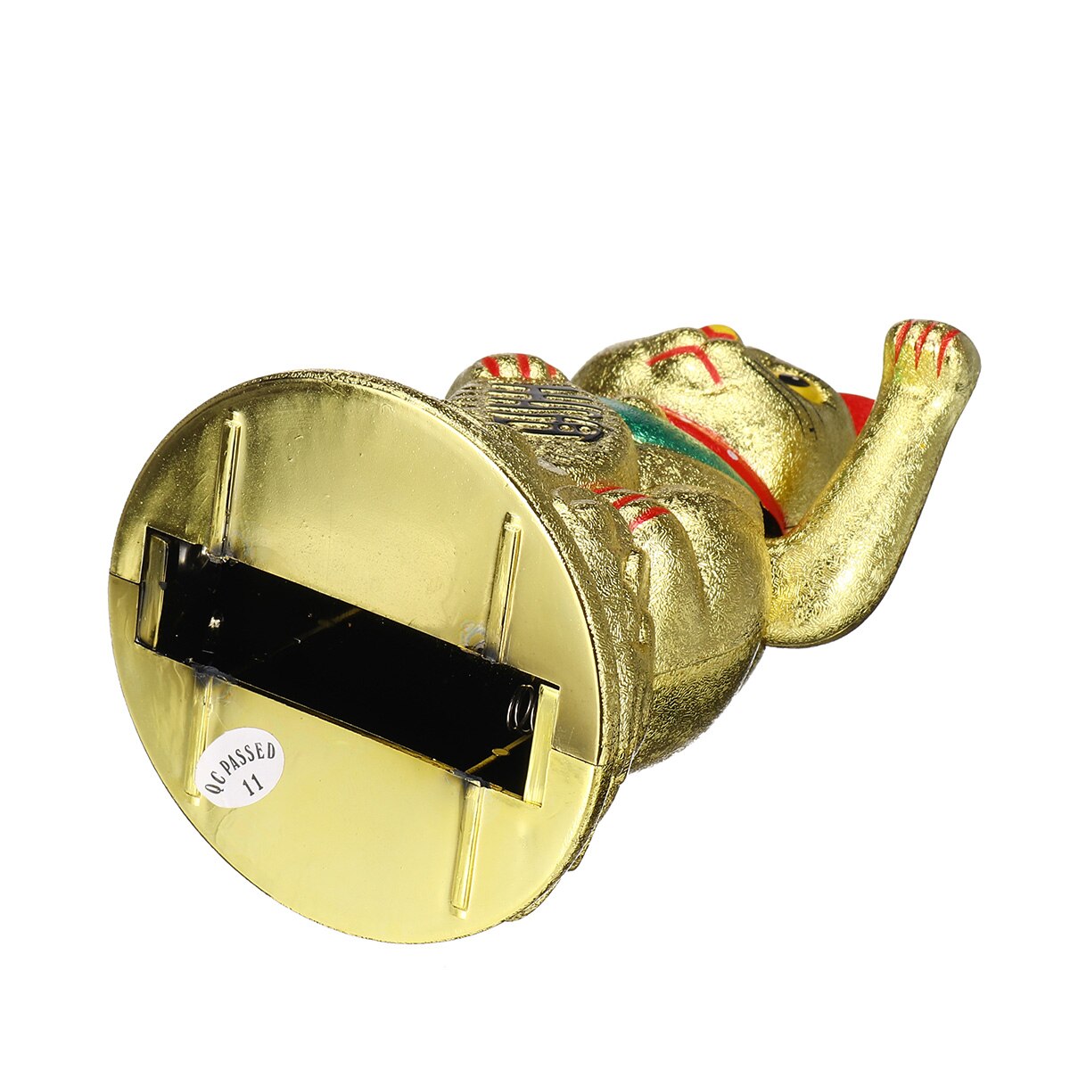 1Stck Schwarz Klassische Glück Reichtum Elektrische zwinkern Katze Winken Katze Zuwinken Maneki Feng Shui Handwerk Wohnkultur Weihnachten