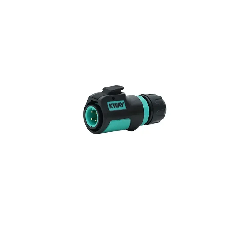 KWAY K12 Male Plug Female Socket IP68 Bulkhead M12 2 3 4 5 6 7 8 Pin Waterproof Electrical Connector Energy Scooter Charger: Red