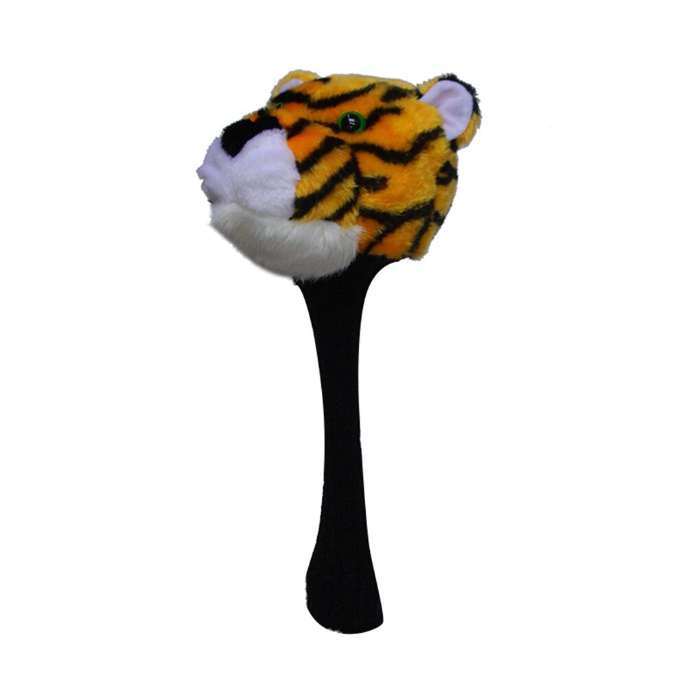 Animal golf headcover motorista cabeça capa esportes clube de golfe acessórios asd88: Tiger