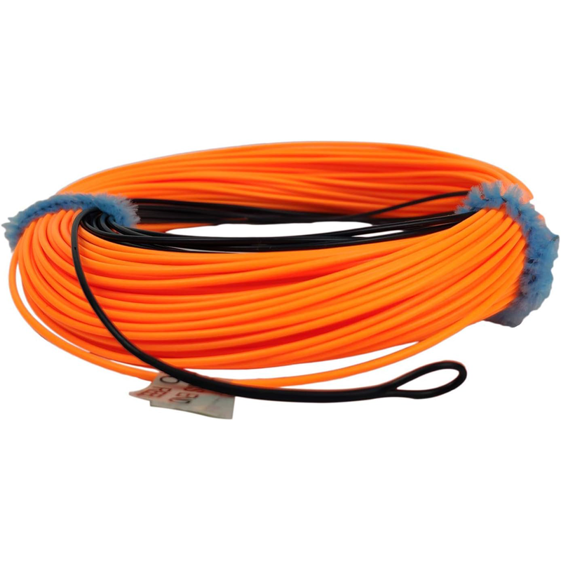 Aventik 100FT Sinking Tip Floating Line Fly Fishing Line 3-6 IPS WF4-8F/FS with 2pcs Welded Loop with Braided Core