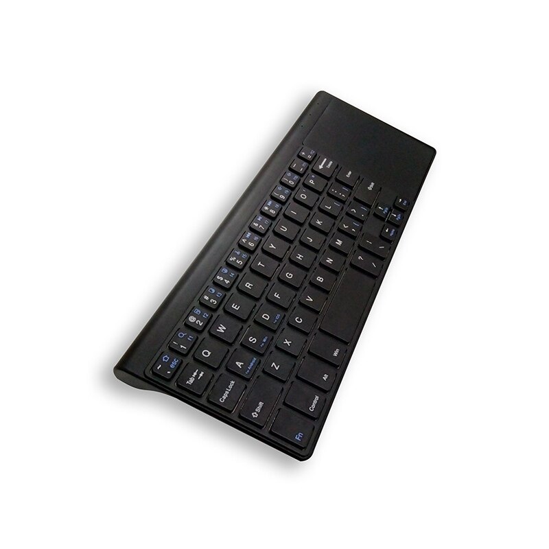 Zilver 2.4 Ghz Wireless Keyboard Mini Multimedia Toetsenbord Voor Notebook Laptop Desktop Pc Tv Kantoorbenodigdheden Computer Randapparatuur