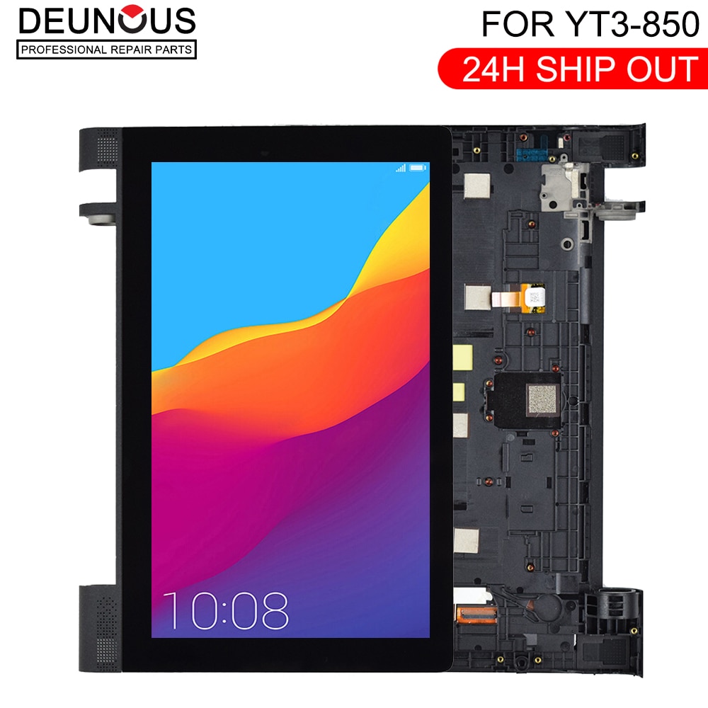 8 tommer tablet pc til lenovo yoga  yt3-850m yt3-850f yt3-850 yt3-850l lcd-skærm med berøringsskærm digitaliseringsramme