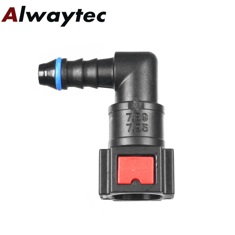 Auto Parts PA12 7.89mm Male Hose Connector 5/16" fuel line adbue connector for Fuel urea system