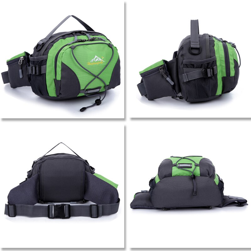 Udendørs sport vandtæt camping vandretasker taljetaske pose nylon letvægts rejse afslappet skuldertaske bærbar håndtaske