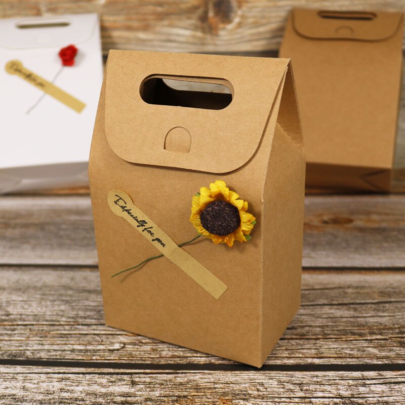 5 st vintage box påse med blomhantverk godis kaklådor skrivbord förvaring papperslåda brevpappershållare för kontorsskola