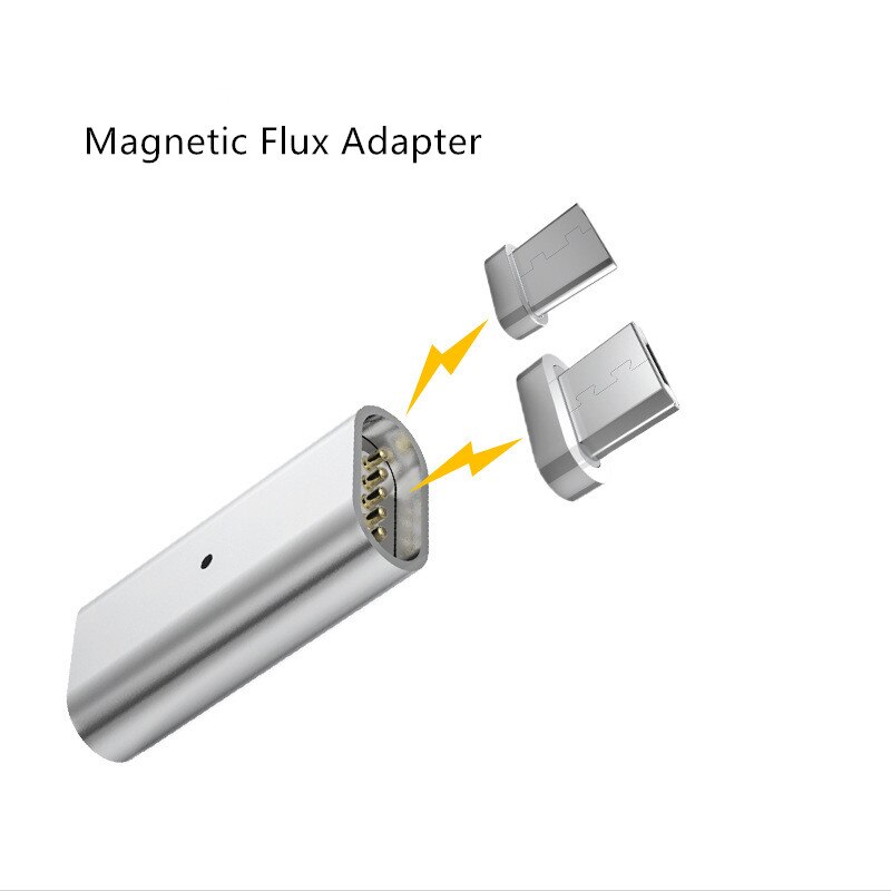 Type C Type-C Magnetische Adapter Snel Opladen Magneet USB-C Cable Adapter Voor Xiaomi Voor Huawei Voor Android smart Telefoon YS-158