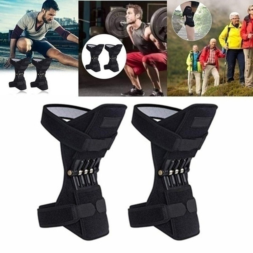 Verstelbare Riem Elastische Sport Brace Black Neopreen Knie Brace Apparatuur Knie Brace Knie Ondersteuning