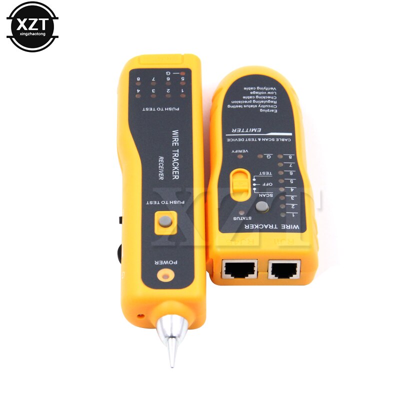 RJ11 RJ45 Cat5 Cat6 Telephone Wire Tracker Tracer Toner Ethernet LAN Network Cable Tester Detector Line Finder