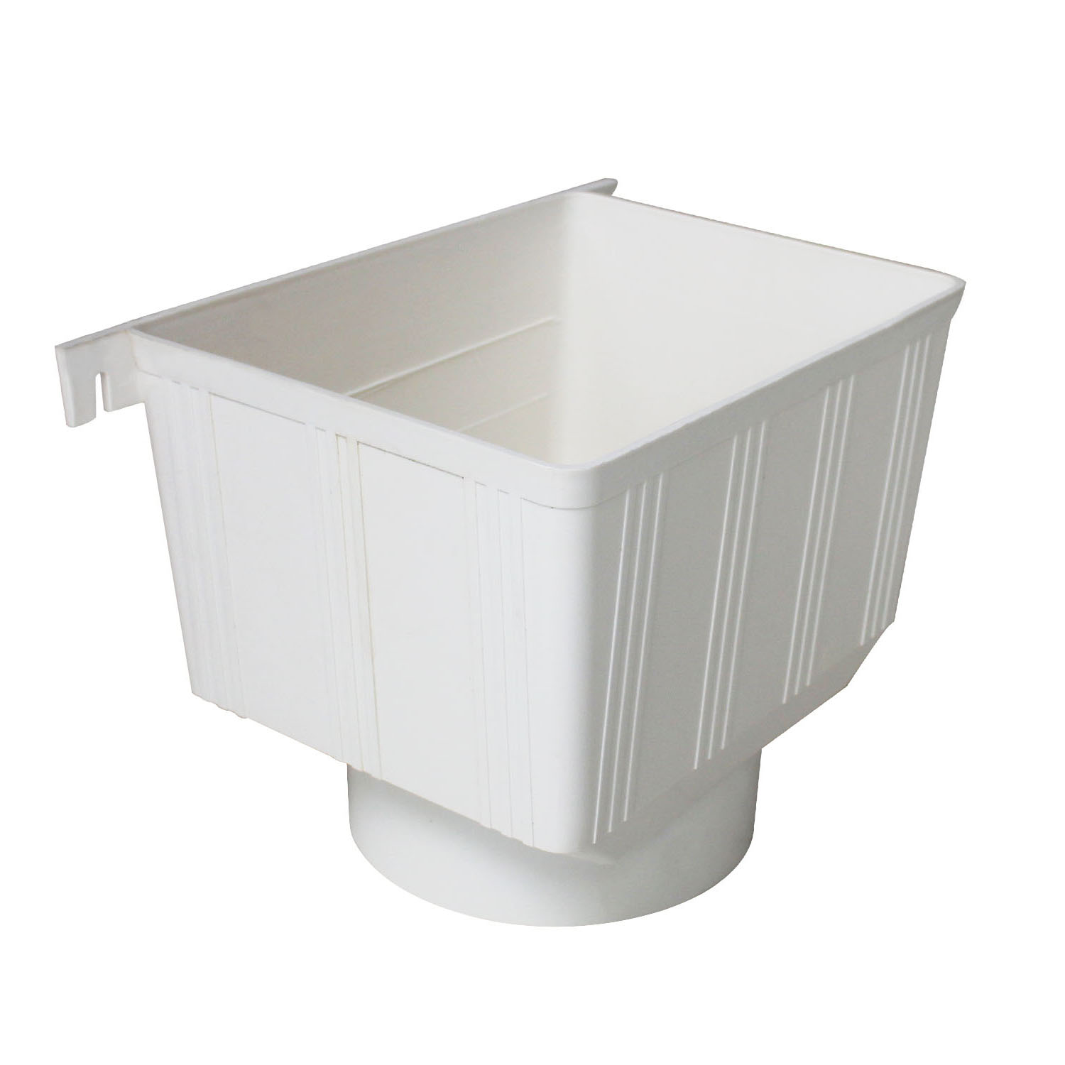 accessories 75/110/160mm pvc rainwater hopper downspout drain adapter rain water collector rain water collector drain pipe