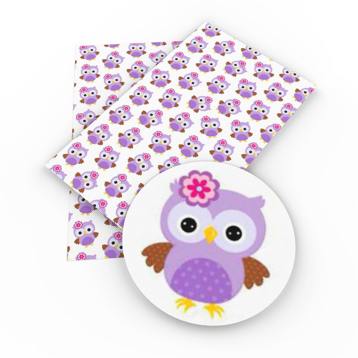 Tissu en coton Polyester Patchwork hibou hérisson, pour enfants, tissu de couture, matériel de couture, bricolage, c13623: 1113799001