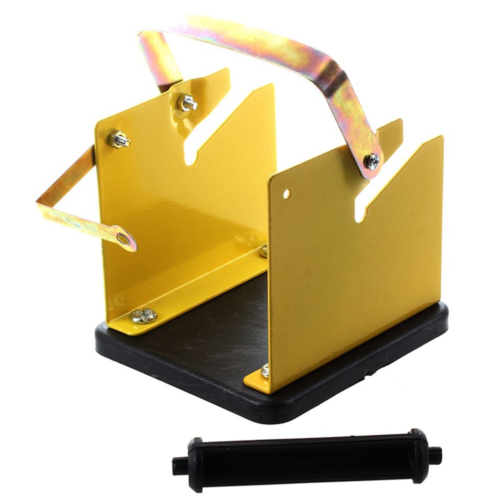 Solder Wire Stand Holder Support Adjustable Solder Reel Dispenser Tin Management Spool Feeder Electric Welding Tools Yellow