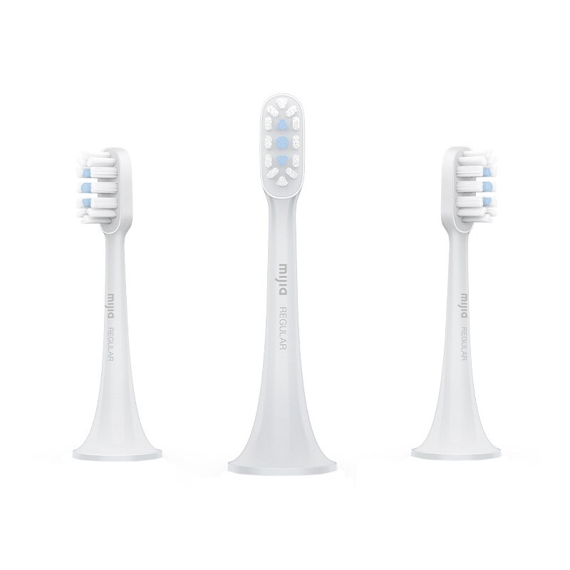 Original 3pcs Regular Type Toothbrush Heads for Xiaomi Mijia Sonic Electric Toothbrush T300 T500 Tooth Brush Head Replacement: Default Title