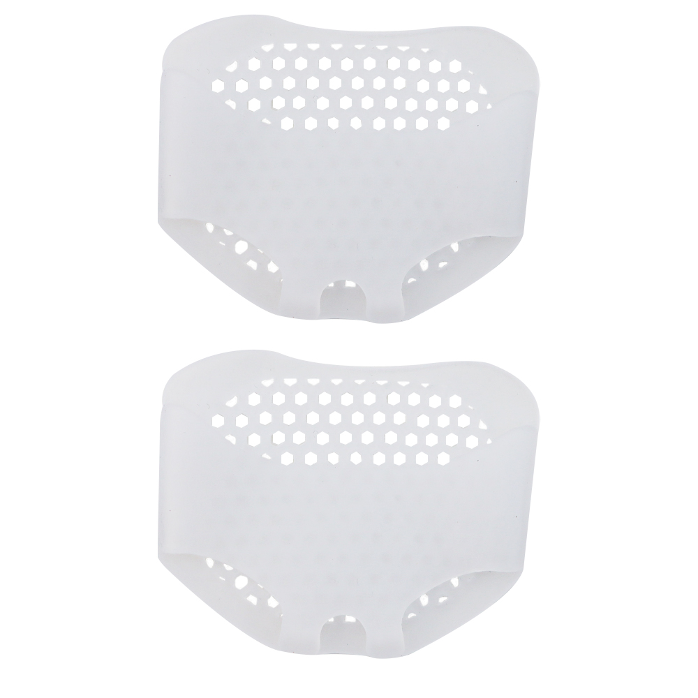 Pexmen 2Pcs Metatarsal Pads Ball of Foot Cushions Gel Forefoot Pad for Metatarsalgia Pain Relief Mortons Neuroma and Callus: light green