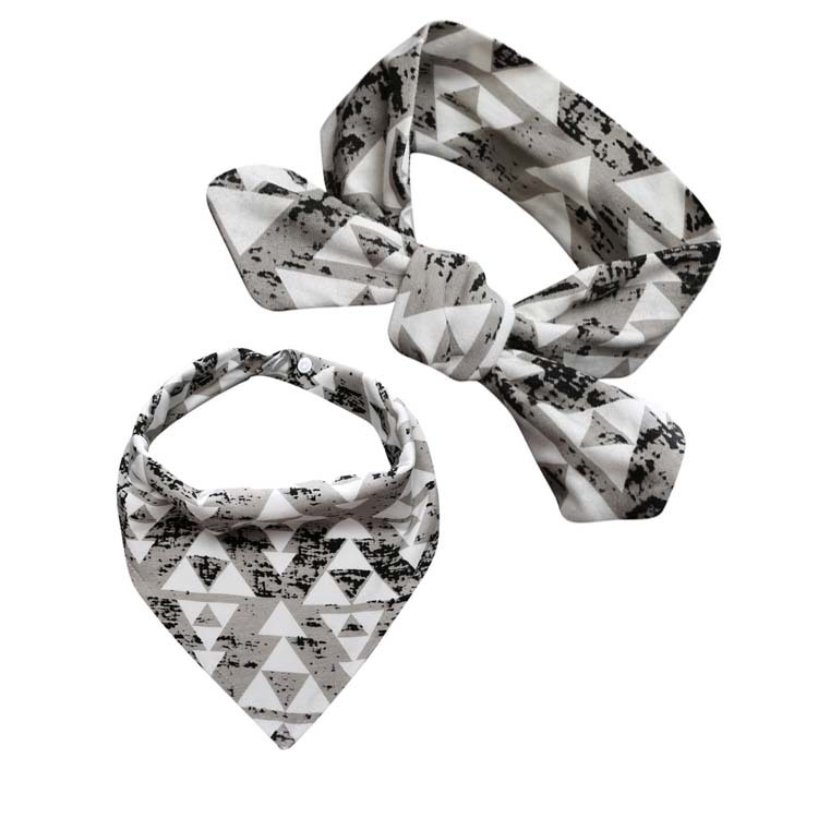 2 Stuk/0-2Years/Babyvoeding Items Dingen Voor Jongens Meisjes Katoen Slabbetjes + Hoofdband Goedkope Spullen Voor Pasgeborenen accessoires Set BC1674-1: E