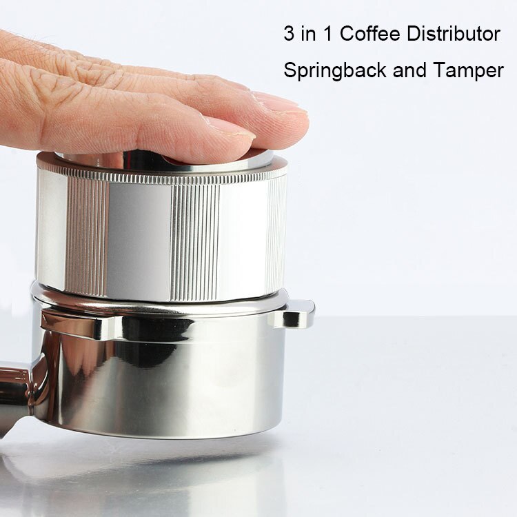 51 53 58 58.5mm Coffee Espresso Distribution Tamper Tool Coffee Distributor Tool Coffee Leveler Fits