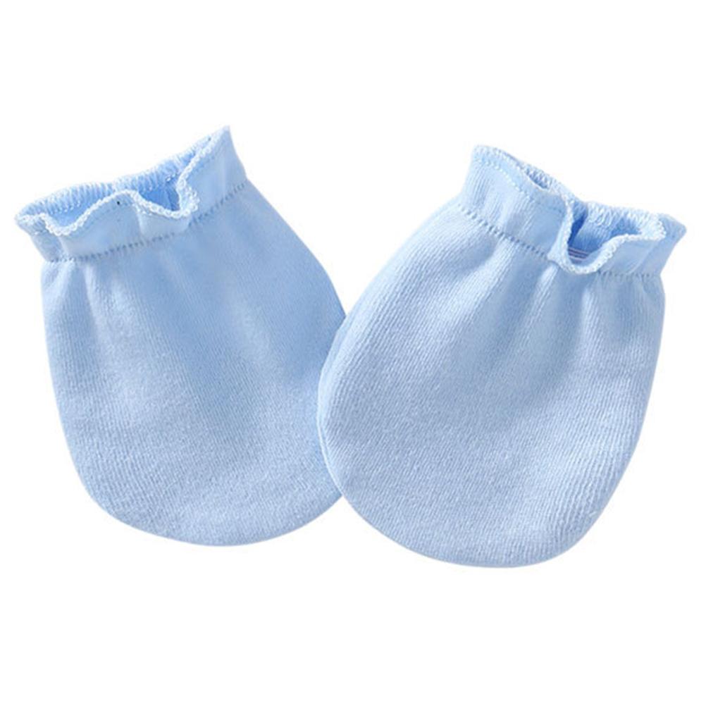 10Pairs Newborn Baby Anti-Scratch Gloves Cotton Breathable Cotton Mittens Covers Baby Anti-Scratch Gloves For 0-6 Months Baby