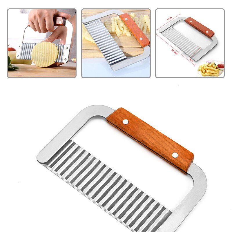 Aço inoxidável batata frita máquina de corte tiras batata cortador corte em tiras slicer ferramenta cozinha casa