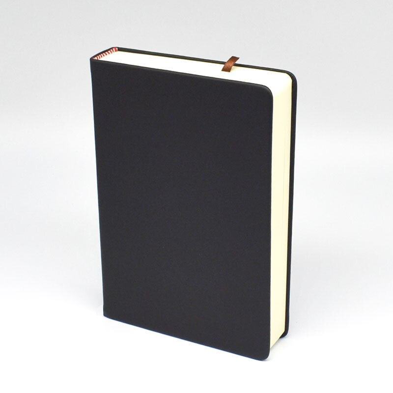 Super thick sketchbook Notebook 330 sheets blank pages Use as diary, traveling journal, sketchbook A4,A5,A6 Leather soft cover: Black / A4