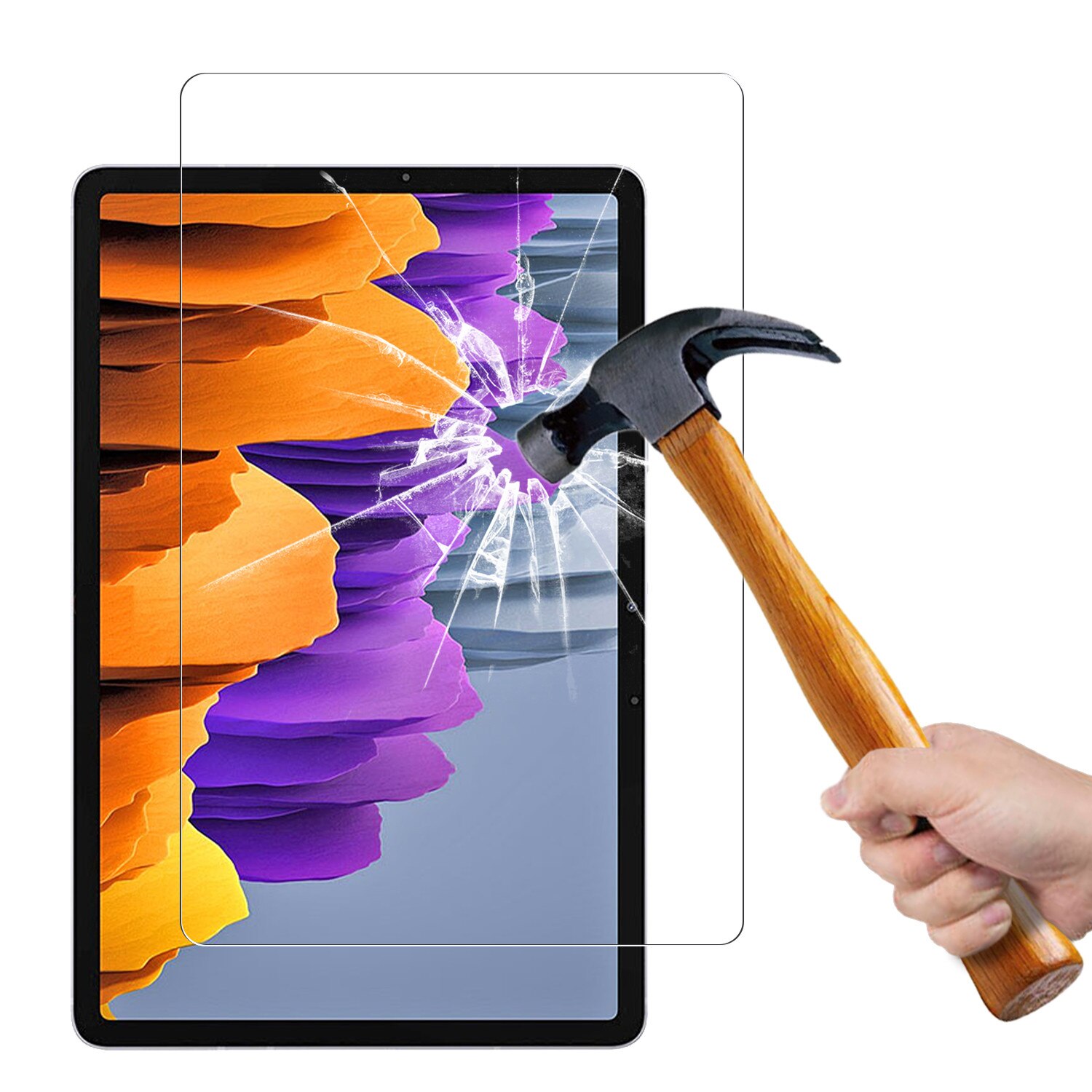 Voor Samsung Galaxy Tab S7 Screen Protector, tablet Beschermende Film Gehard Glas Voor Galaxy Tab S7 SM-T875 T870 (11 Inch)