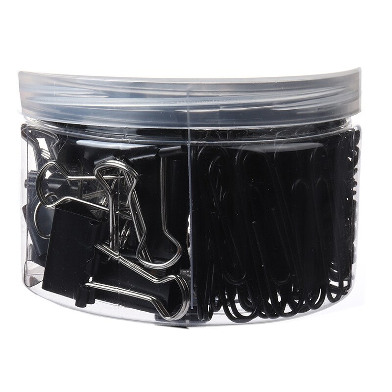 Assorted Clamps Long Tail Clip Dovetail Clip Paper Clip Binder Rubber Band Ticket Holder Combination Office UY8