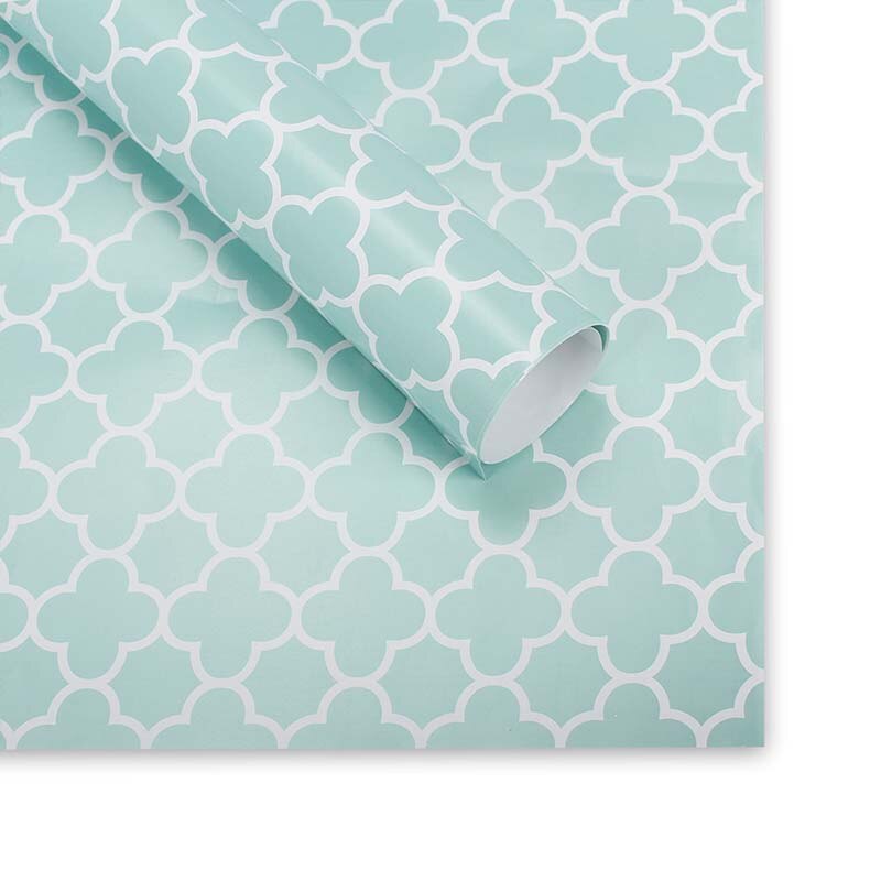 Caixa de presente papel de embrulho 50*70cm padrão chinês festa de aniversário decoração natal e primavera festival decoração para casa embalagem: Blue flowers